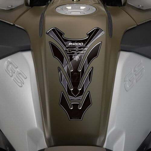 3D Resin Motorcycle Tank Pad Protector Decals Case for BMW R1200GS Adventure LC 2014-2020