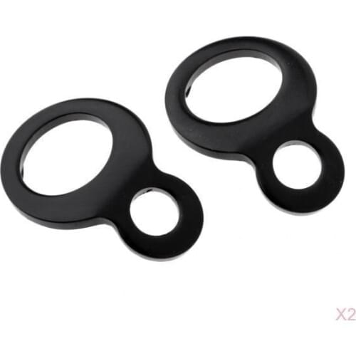 4x Rings Fastened Strap Motorcycle Steel Replacements Pieces