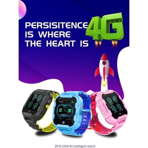 IP67 Waterproof Smart 4G Remote Camera GPS WI-FI Kids Children Students Wristwatch SOS Video Call Monitor Tracker Location