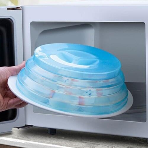 Microwave Oven Food Heating Anti-splash Covers Freshness Lids Kitchen Tool PP Plastic Sealing Lid Fresh Storage Cover
