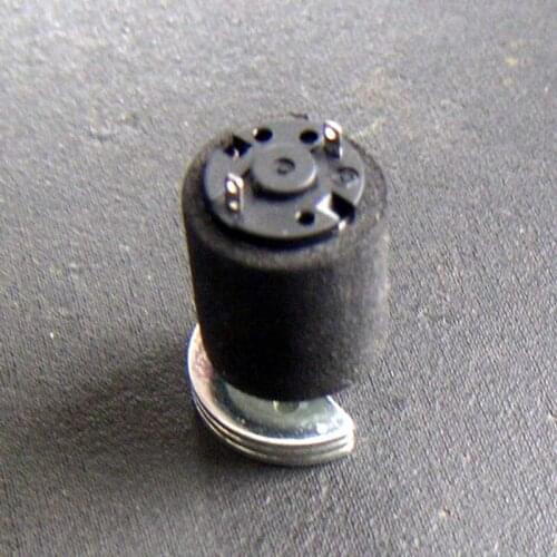 Mini Round 12mm DC 5V 6V 90mA motor vibration motor vibrator massager with buffer cushion