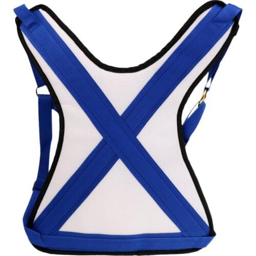 Soft Mesh Adjustable Strap Fishing Shoulder Back Harness Thick Padded Jacket