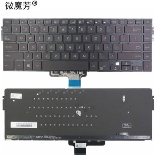 New English Keyboard for Asus UX510U UX510 V510UX UX510UA V510UX7200 UX510UW u5000u u5000uq US laptop Backlight