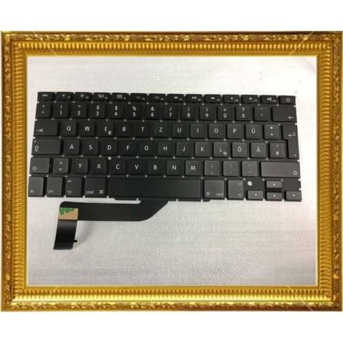New A1398 GR DE German Keyboard For Macbook Pro Retina 15.4" A1398 keyboard 2012 2013 2014 2015 Year