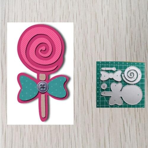 Lollipop Cutting Dies For Scrapbooking Paper Card Making Stencil Die Knives Mold For Cutting Scrapbooking