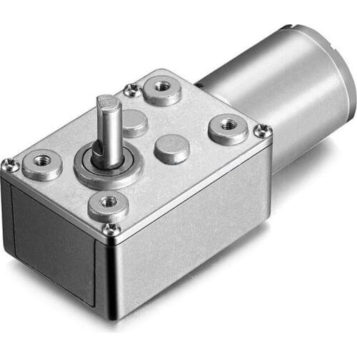 DC 12V 35/60/65/110/220rpm Worm Gear Motor Reduction Motor