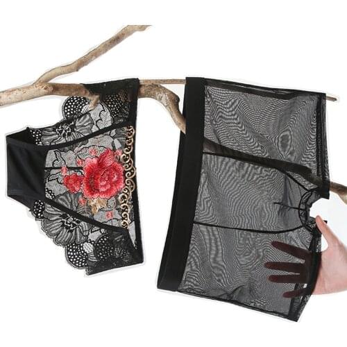 Sexy Couples Underwear Mens Boxers and Womens Panties Sexy Shorts Mens and Womens Lace Panties Couples Briefs Gay Underwear