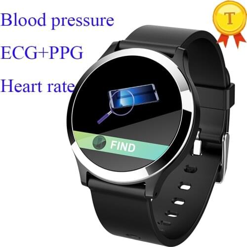 Smart bracelet ECG+PPG blood pressure heart rate monitor sleep monitor HRV health index fitness tracker smart band wristband