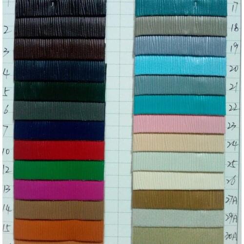 0.9mm Toothpick pattern artificial leather fabric fashion PVC leather imitation leather wholesale