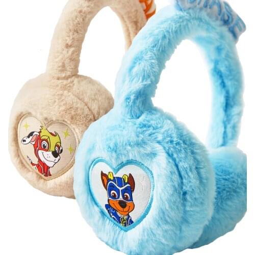 1 pc Genuine Paw Patrol Earmuffs for girl boy Skye Marshall Chase adjustable Ear Warmer Earmuffs soft Earflap Christmas gift