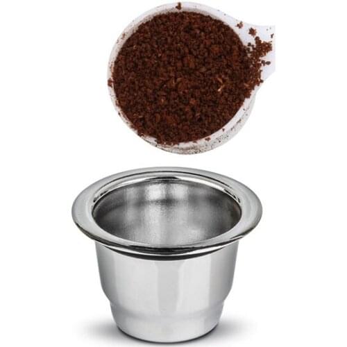 1PC Coffee Machine Reusable Capsule Coffee Cup Filter For Nespresso Refillable Coffee Capsule Refilling Filter Coffeeware Gift