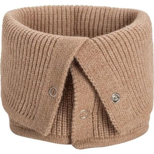 2020 Warm Scarf Woman Winter Luxury Brand Soft Wrap Casual Scarves Shawls Solid Knit Cashmere Bufandas