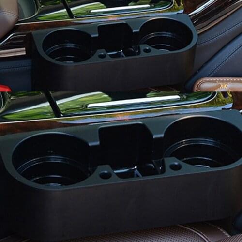 3 In 1 Car Black Front Drink Cup Holder For BMW 335 535 e30 e36 e39 e46 e60 e90 1 3 5 series Car Ognizer Storage Accessories