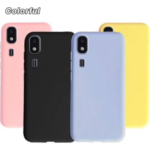 For Samsung Galaxy A2 Core Global A260F Case Anti-knock Plain Soft TPU Phone Case For Samsung A2 Core a2core Cover Silicone Capa
