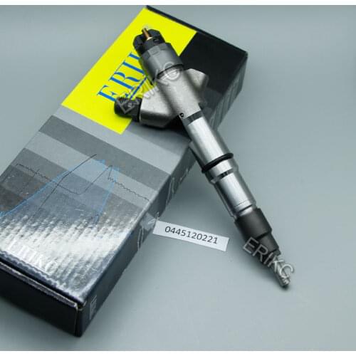 ERIKC 0445120221 Auto Diesel Common Rail Injection 0 445 120 221 Original Fuel Injector 0445 120 221 for WEICHAI 612600080971