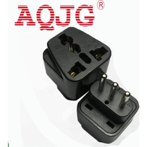 Italian Plug ( Type L ) - Universal Travel Adapter AC Power 3 Pins Chile Eritrea Ethiopia Italy Travel Adapter Uruguay 100pcs