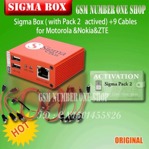Gsmjustoncct 2020 version sigma box with Pack2 for t MTK-based Motorola, Alcatel, Huawei, ZTE