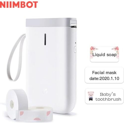 NiiMbot pocket 203dpi machine roll label maker printer