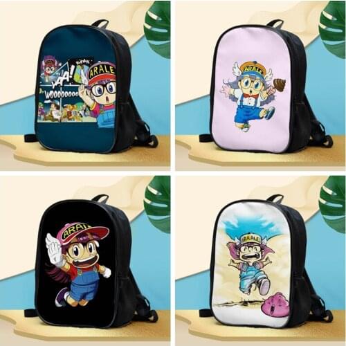 LISM Arale Fashion Anime Customized Backpacks Rucksacks School Backpack Casual Bags travel Knapsack Unisex