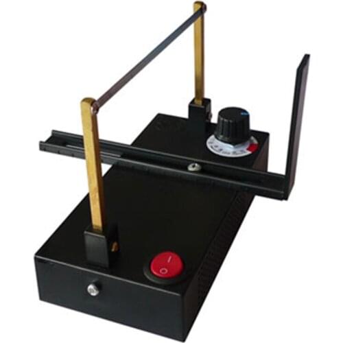 Rope cutting machine DRQG100 electric heating cutting machine 220V electric heating cutting knife elastic satin silk bud