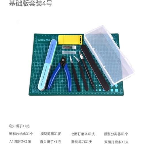 9pcs/set For Gundam Model Tools Kit Modeler Basic Tools Craft Set Hobby Building Tools Kit Hot Sale