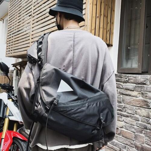 New Street Tactical Outdoor Shoulder Bag Men Waterproof Messenger Bag Large Multi-functional Practical Sling Chest Bag for Male