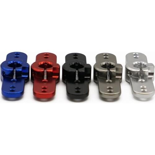 Alloy 15T splines Teeth full servo arm w/ 2 fastening screws for 1/5 RC Hobby Model Car hopup upgraded parts