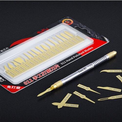 QianLi 011 IC Chip Repair Thin Tools Set CPU Metal Remover Burin To Remove For Mobile Phone Computer CPU NAND IC Chip Repair
