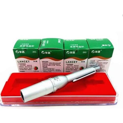 Stainless steel xie bleed blood pen pen line pen prick blood stasis continuous blood needle cupping stabbed collaterals blood su