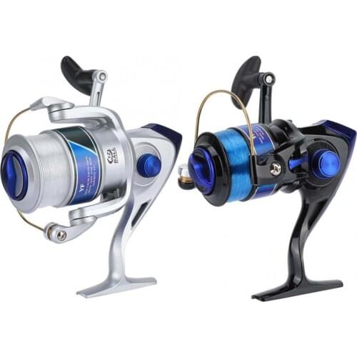 YF1000-10000 Spinning Fishing Reel With Fishing Line 5.5:1 5.2:1 4.1:1 12BB resh/Salt Water Fishing Wheel reel Fishing Tools