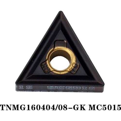 100% Original TNMG TNMG160408 GK MC5015 TNMG160404 GK 10pcs CNC lathe Insertion Carbide Insert GK Imported From Japan Efficient