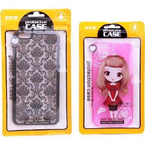 200 pcs Hot selling Customized Design Adhesive Seal OPP bags for phone accessories for wireless store