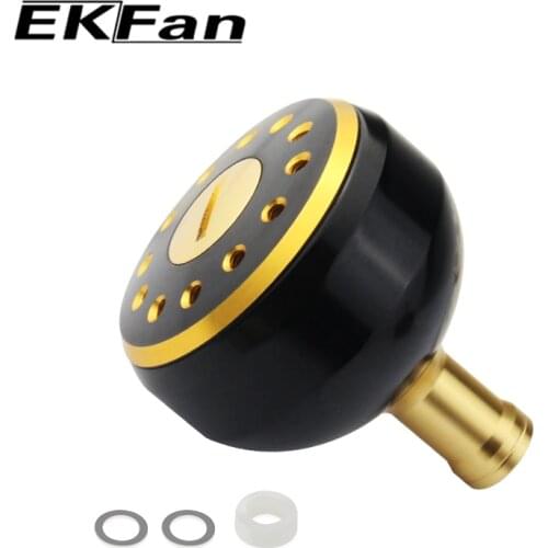 EKfan New Design Machined Metal Fishing Tackle Accessory Bait Casting Spining Reels 3000-5000 Series Fishing Reel Handle Knobs