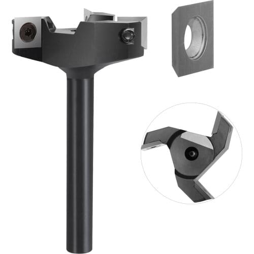 Spoilboard Surfacing wood router bits diameter 35mm 60mm shank diameter 12mm 8mm Insert Carbide Slab