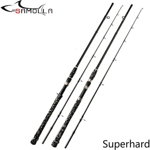 Carbon Fishing Rod Spinning Casting Lure Rods Canne A Peche Carbonne Strong Lei Qiang Rod XH Canna Da Pesca Varas De Pesca