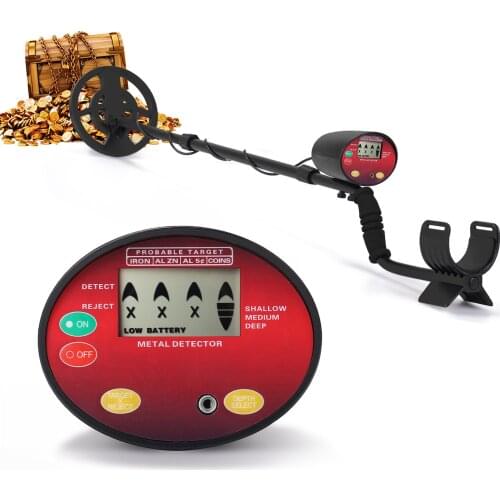 GT630G Metal Detector Pinpointer Gold Digger Treasur Hunter Metal Finder High Precisions Metal Detectors Waterproof Search Coil