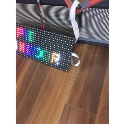 Free shipping kaler Indoor 320*160mm 32*16pixels SMD 1/8s RGB P10 full color LED module screen for Advertising pictures video