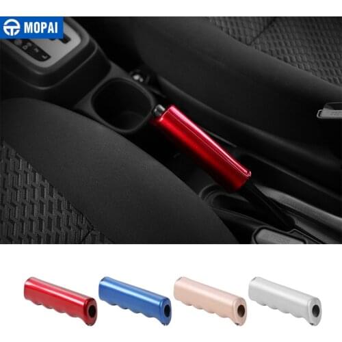 MOPAI Car Interior Gear Shift Lever Handbrake Decoration Cover Trim for Suzuki Jimny 2007 Up Car Accessories Styling