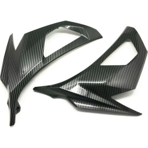 Carbon Fiber Pattern Fairing Cowl Turn Signal Panel Cover for Kawasaki Ninja 400 Ex400