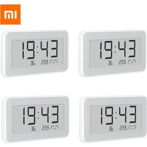 Original Xiaomi Mijia BT4.0 Wireless Smart Electric Digital clock Indoor Outdoor Hygrometer Thermometer LCD Temperature Measure