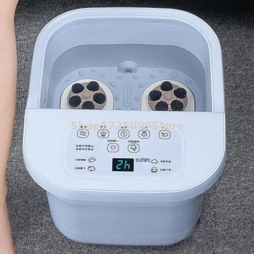 Foot Bucket Full Automatic Massage Foot Bath Electric Foot Washing Small Heating Thermostat Household Foot Therapy Art