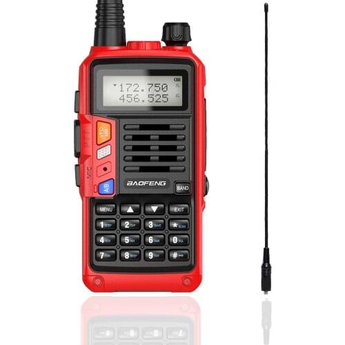 BaoFeng UV-S9 Plus 10W Dual Band Ham Radio (136-174MHz VHF & 400-520MHz UHF) Walkie Talkie Includes Full Kit&Antenna