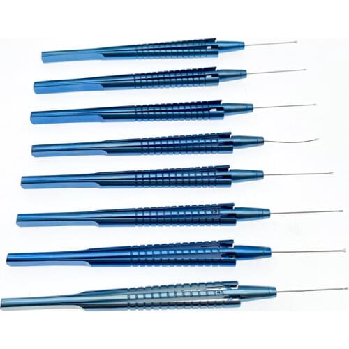 Ophthalmic Capsulorhexis tweezers Curved Virtreo-Retinal Capsulorhexis Intraocular forceps microsurgery Instruments