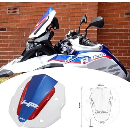 Motorcycle FOR BMW R1250GS HP R 1250 GS Adventure Front Windshield Windscreen Air Flow Wind Deflector 2018 2019 2020 R 1250 GS