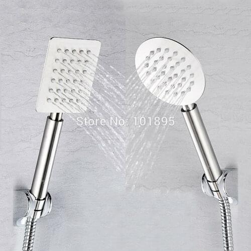 High Quality Round and Square Model Stainless Steel Hand Shower L17165
