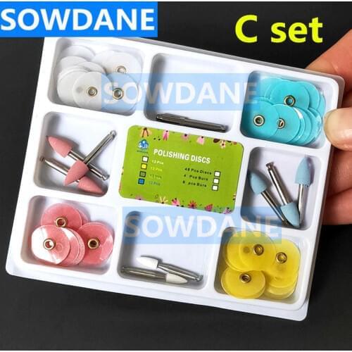 High Quality Dental Finishing and Polishing Polish Disc Gross Reduction Contouring Mandrel Stripe Set Resin Filling Material