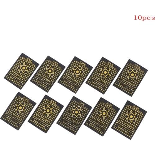 10pcs EMR Scalar Energy Laptop Phone Sticker Anti Radiation Chip Shield Keep Health Anti EMP Protection for Pregnant Woman
