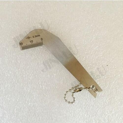 5PCS Bit blade gauge Test Ulnar Welder Inspection Welding Gauge Gage