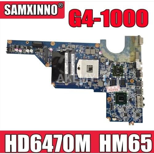 650199-001 For HP pavilion DAOR13MB6E1 G4-1000 G4 G6 G7 laptop motherboard with hm65 chipset 100% full tested ok