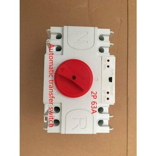 2P 63A 230V CB type Dual Power Automatic transfer switch ATS